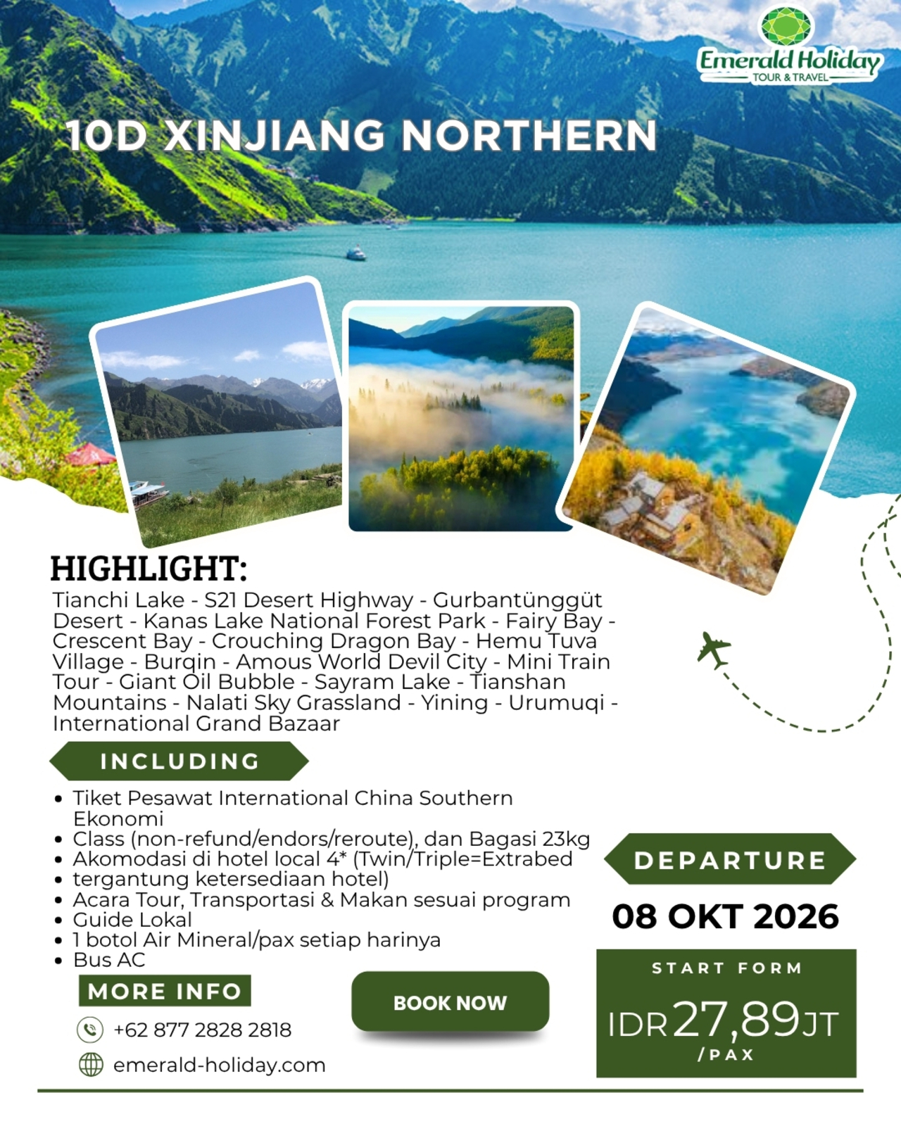  10D XINJIANG NORTHERN